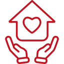 ilustracja kochającego domu